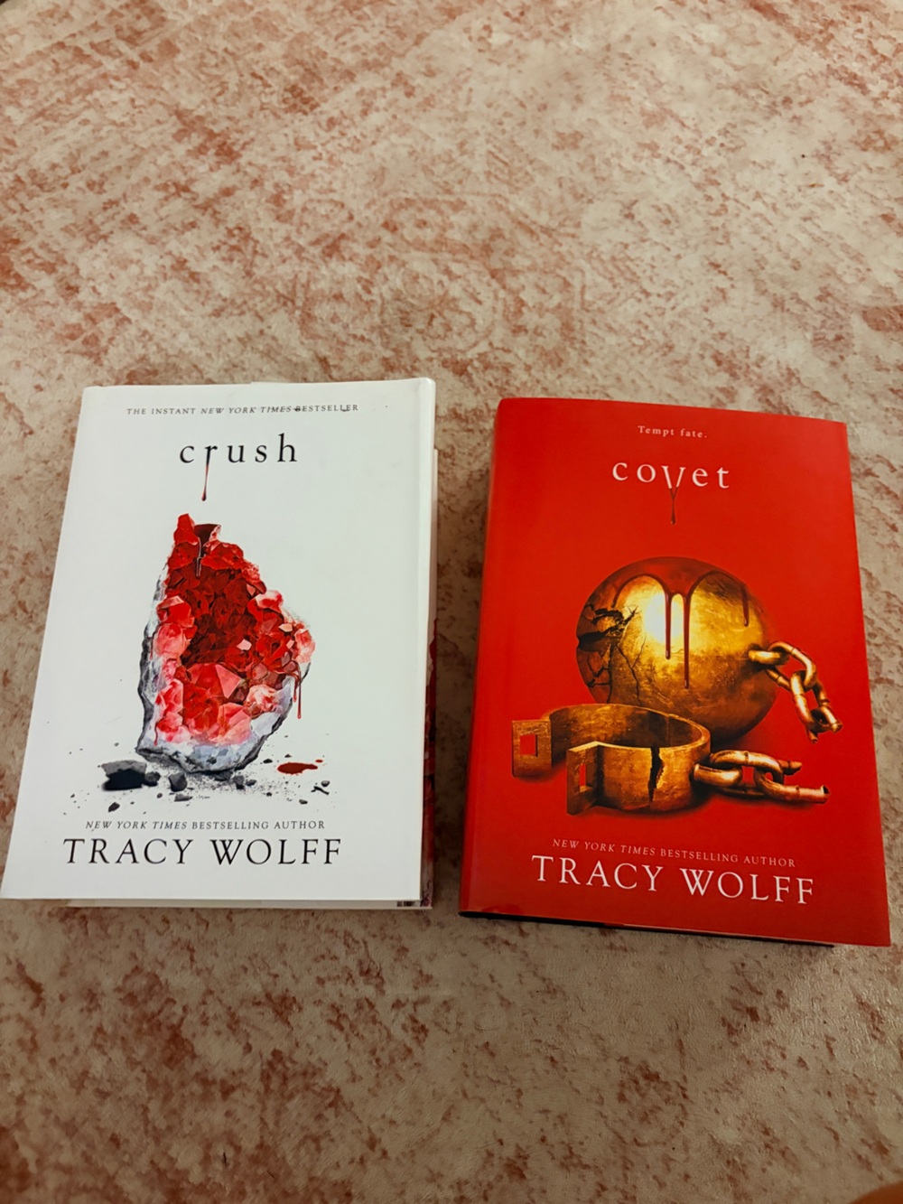 Tracy Wolff 'Covet' & 'Crush' Hardcover Books